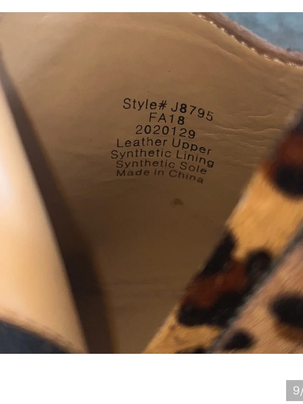 J. Crew Leopard Print Ankle Booties in Tan and Black